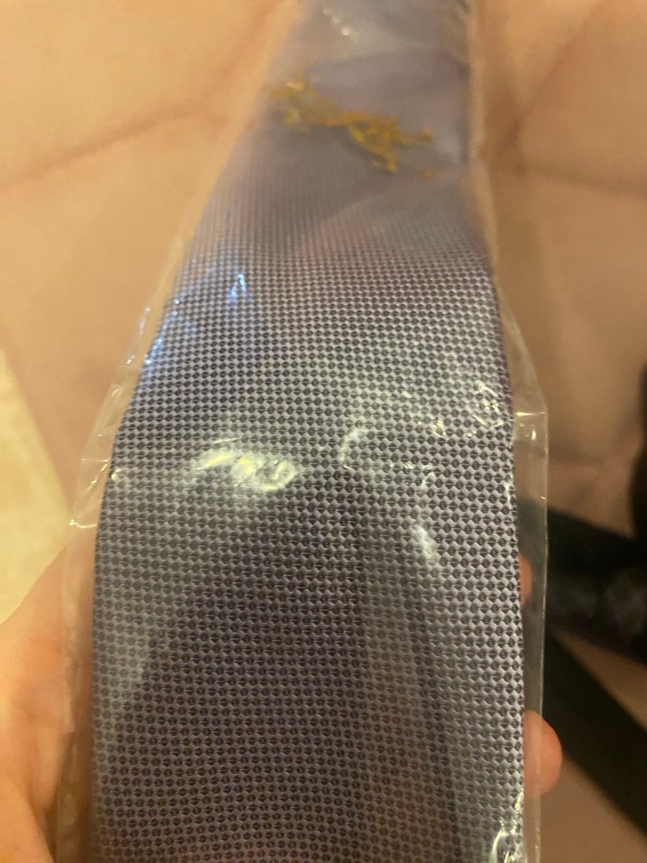 Lila Erkek Kravat - Görsel 2