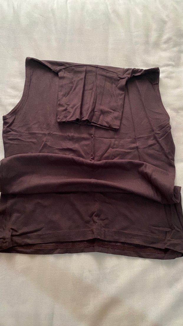 3 lü beyaz gri kahverengi boğazlı kolay body - Görsel 2