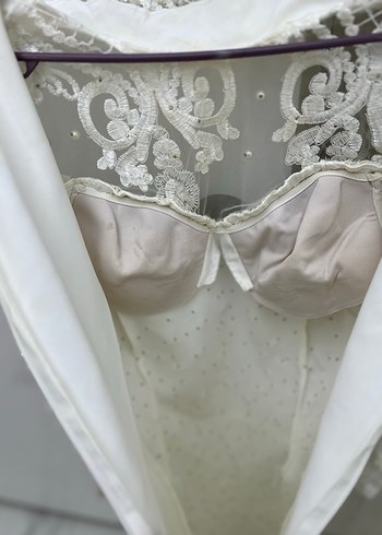 İnci İşlemeli Özel Tasarım After Part/Nikah Elbisesi - Görsel 10