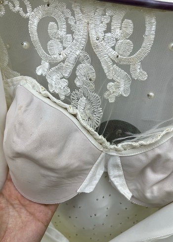 İnci İşlemeli Özel Tasarım After Part/Nikah Elbisesi - Görsel 11