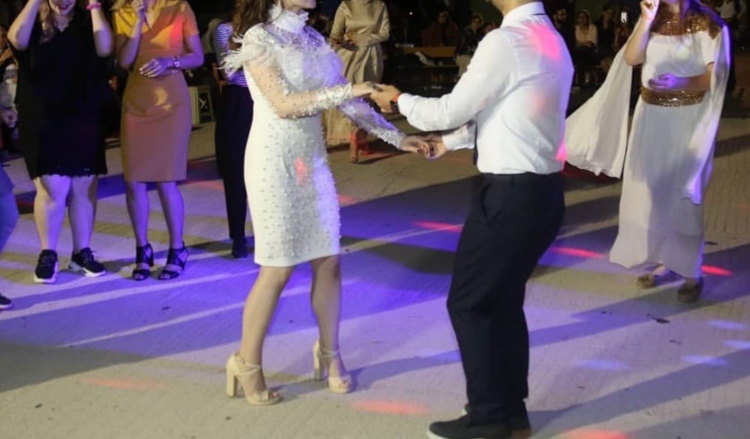 İnci İşlemeli Özel Tasarım After Part/Nikah Elbisesi - Görsel 4