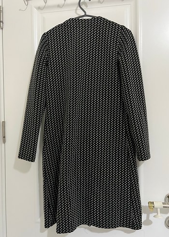 Siyah Kadın Uzun Ceket/Tunik - Görsel 5