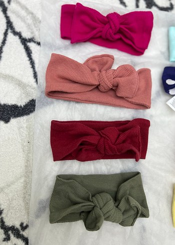 Çocuklar için Fiyonk Detaylı Renkli Saç Bantları - Görsel 4