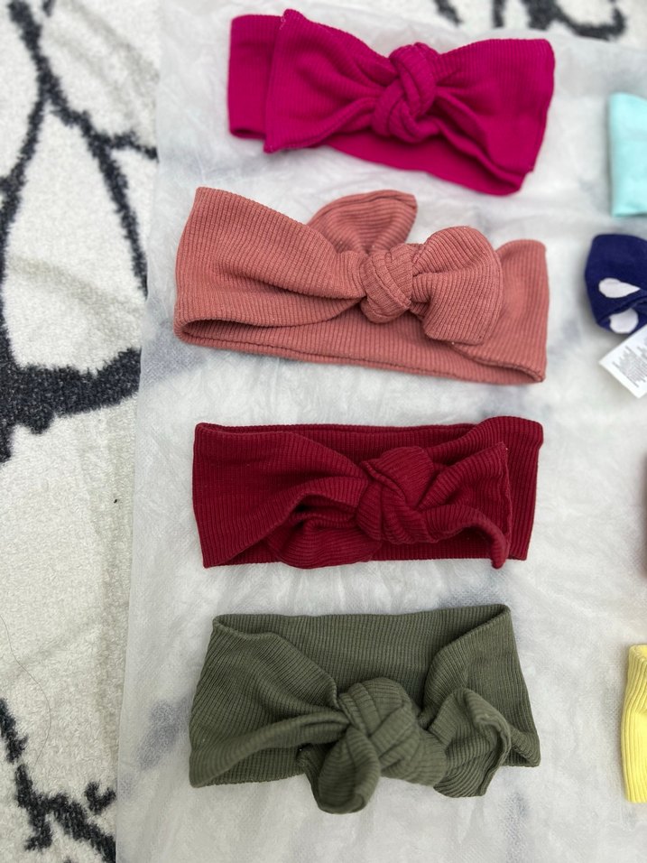 Çocuklar için Fiyonk Detaylı Renkli Saç Bantları - Görsel 4