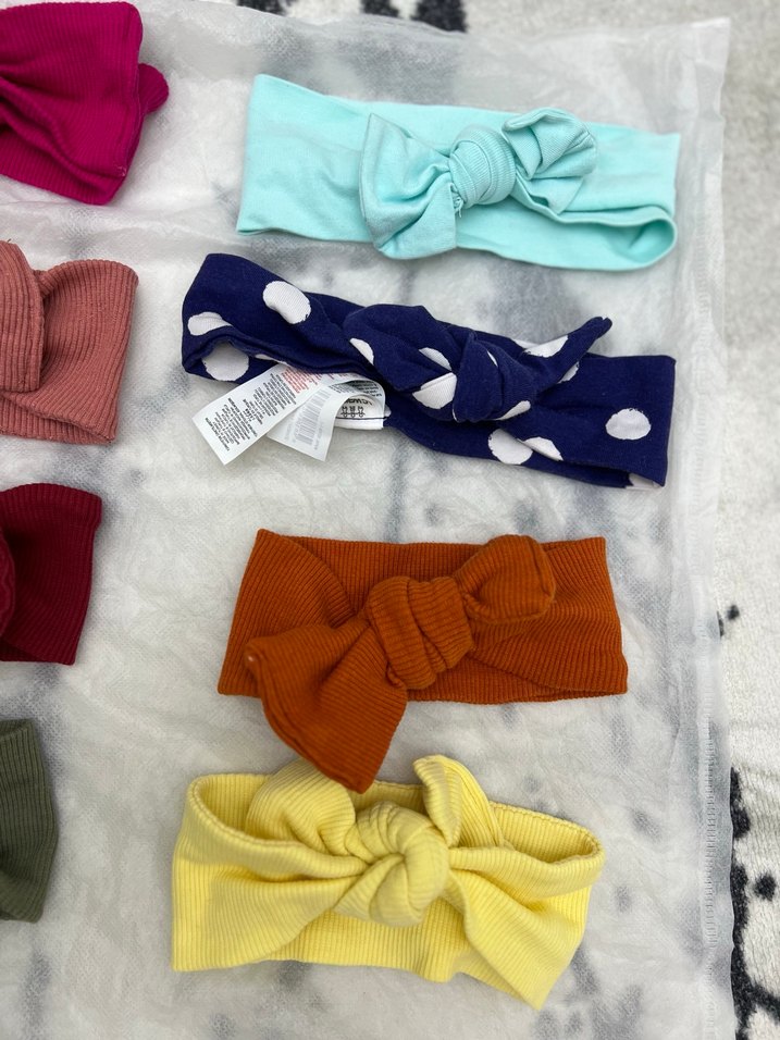 Çocuklar için Fiyonk Detaylı Renkli Saç Bantları - Görsel 3