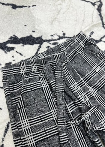 Kadın Ekose Pantolon - Görsel 2