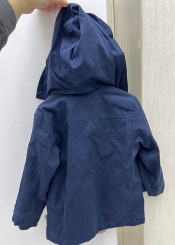 Kapüşonlu Trençkot - Görsel 7