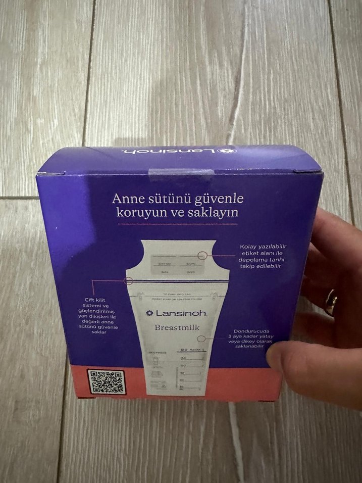 Lansinoh Anne Sütü Saklama Poşeti 25'li - Görsel 2