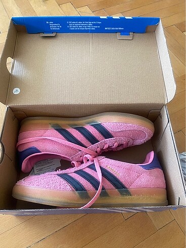 36,5 Beden Adidas pembe gazelle