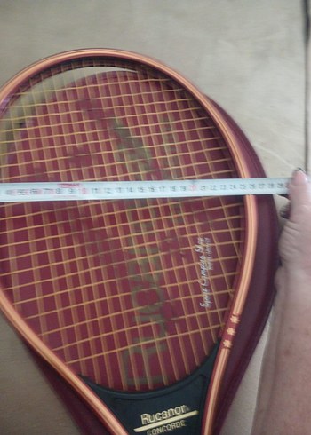  Beden Renk Bordo Ruccantor Tenis Raketi ve Kılıfı