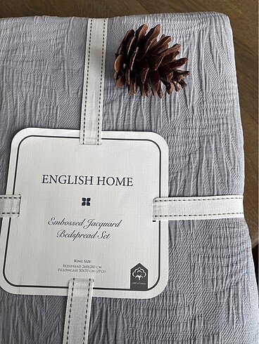 Beden mor Renk English home yatak örtüsü