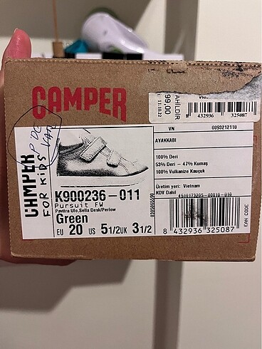 Camper ayakkabı