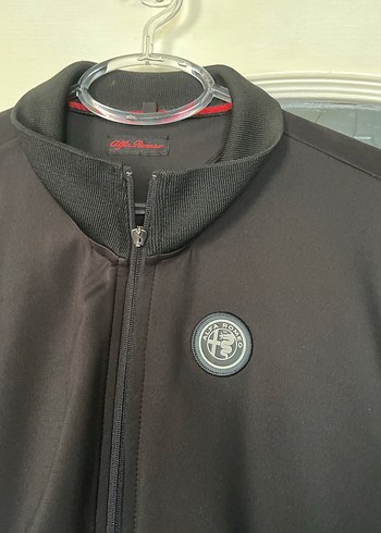 Siyah Fermuarlı Erkek Dik Yaka Sweatshirt - Görsel 2