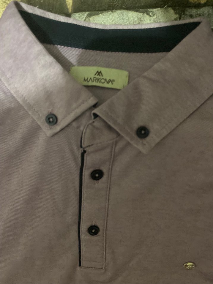 Yeni etiketli polo yaka tişört - Görsel 2