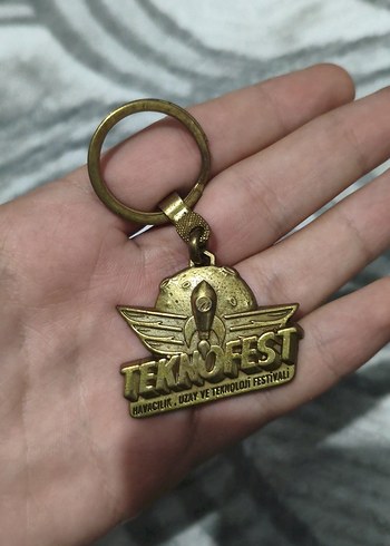 Teknofest Metal Anahtarlik Havacilik Ve Teknoloji Anisi