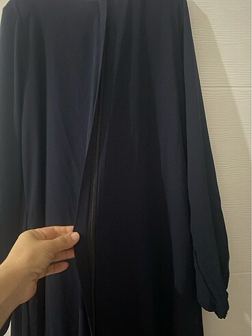 Diğer Boydan fermuarlı ferace elbise sıfır ürün