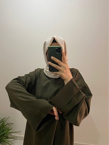 Abaya kol basic elbise