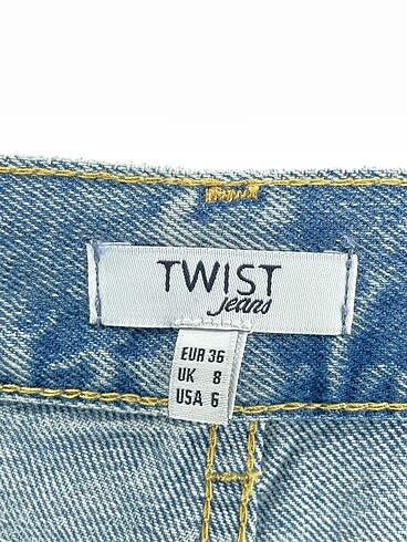 36 Beden çeşitli Renk Twist Jean / Kot %70 İndirimli.