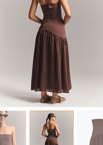 Bershka Bandeau Elbise