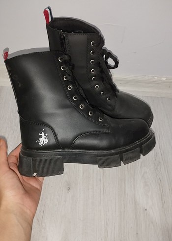 U.S Polo Assn. U P Polo Assn Siyah Kadin Bot