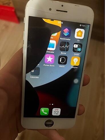 İphone 6s beyaz ekran