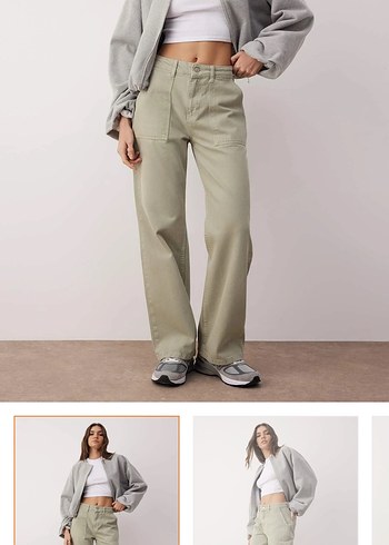 Bej Regular Fit Kadın Midi Jean