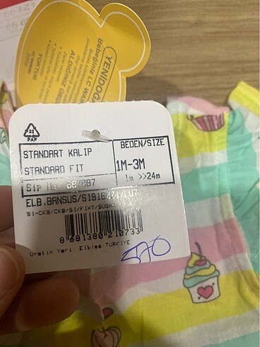 LC Waikiki Bebek elbise