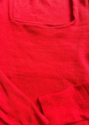 Fitilli uzun kollu kazak - Görsel 2