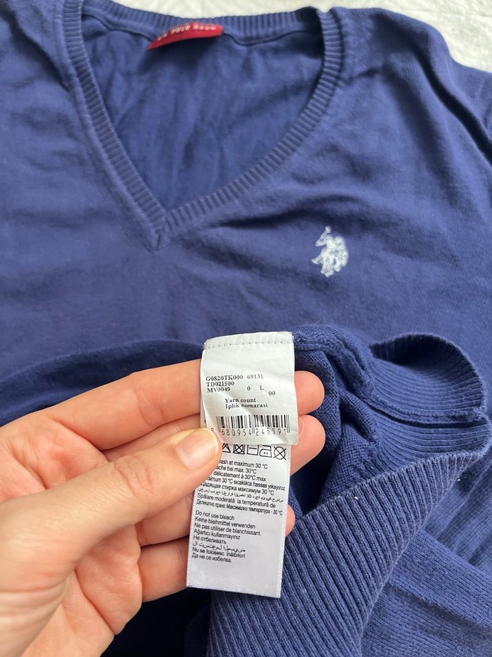 Orijinal Us.Polo.Assn kadın kazak - Görsel 3