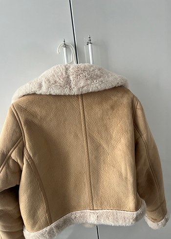 Pull and Bear  Kürklü Kadın Ceket - Görsel 5
