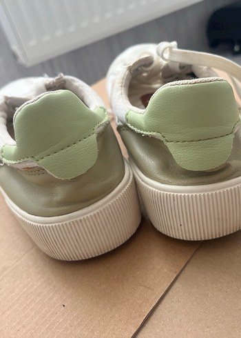 Beyaz Kadın Sneakers - Görsel 3