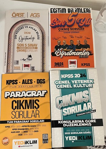 KPSS AGS Çıkmış Sorular Seti