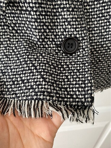 m Beden Ekose crop ceket