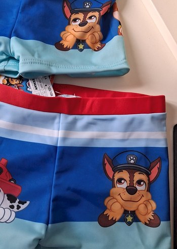 Renkli Baskılı Erkek Çocuk Mayo Şortu - Görsel 4