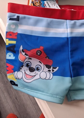 Renkli Baskılı Erkek Çocuk Mayo Şortu - Görsel 2