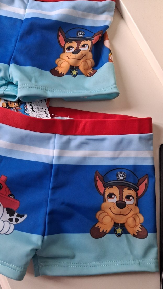 Renkli Baskılı Erkek Çocuk Mayo Şortu - Görsel 4