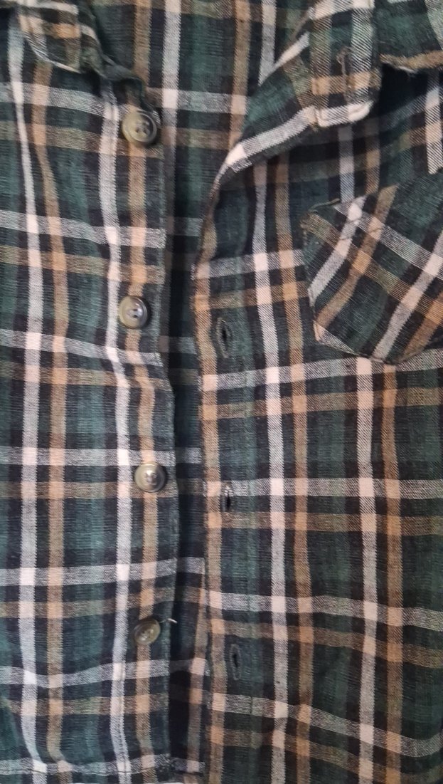 Erkek bebek Ekoseli Uzun Kollu Gömlek - Görsel 3