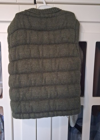 Gri Erkek Çocuk  Yelek - Görsel 4