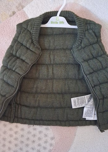 Gri Erkek Çocuk  Yelek - Görsel 5