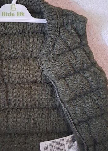 Gri Erkek Çocuk  Yelek - Görsel 6