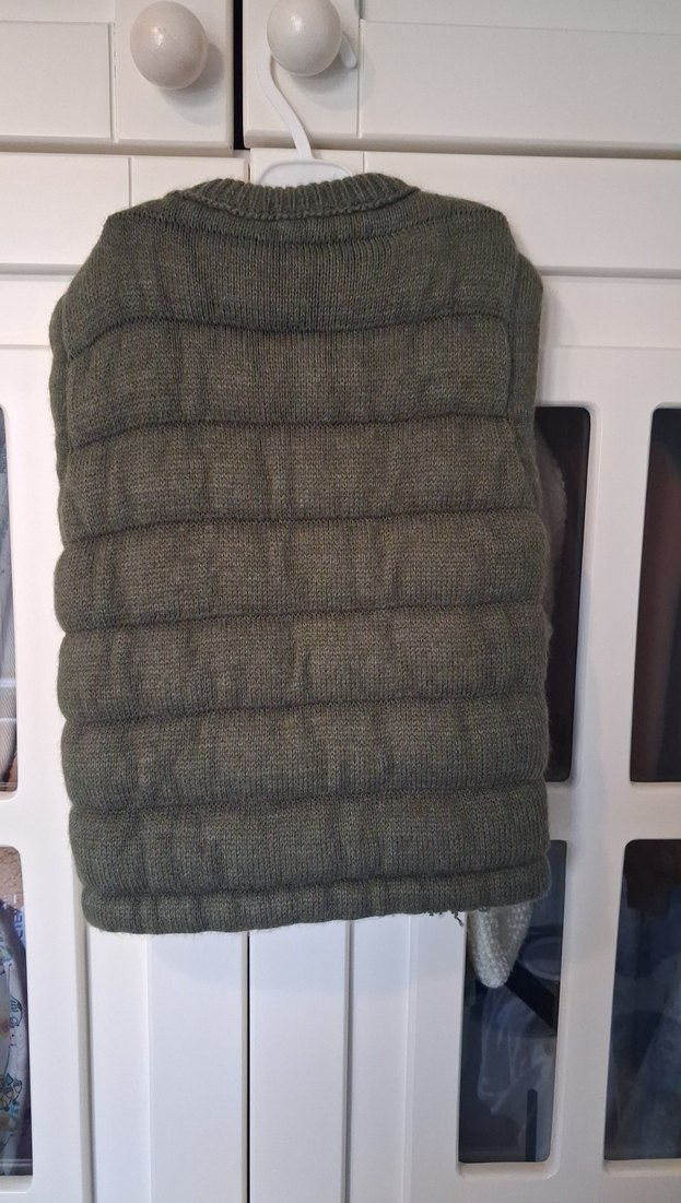 Gri Erkek Çocuk  Yelek - Görsel 4