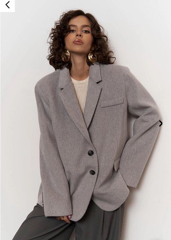 Zara Mai Collection Gri Kaban Ceket