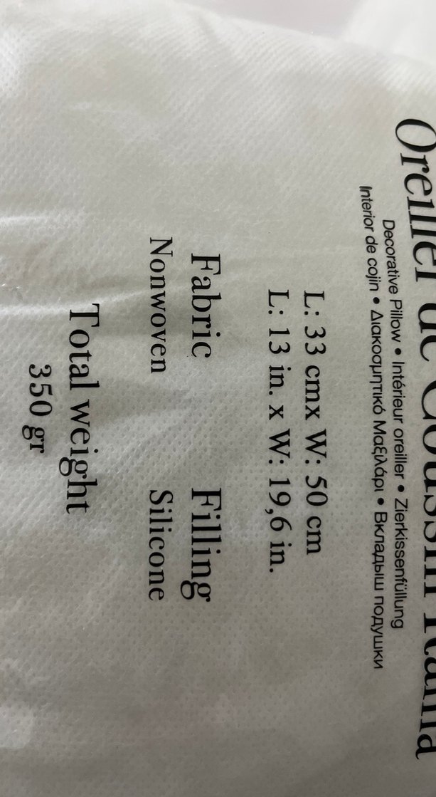 Baskılı Beyaz Yastık - Madame Coco 2 adet - Görsel 2