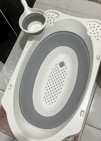 Katlanabilir Bebek Küveti ve Seti - Görsel 3