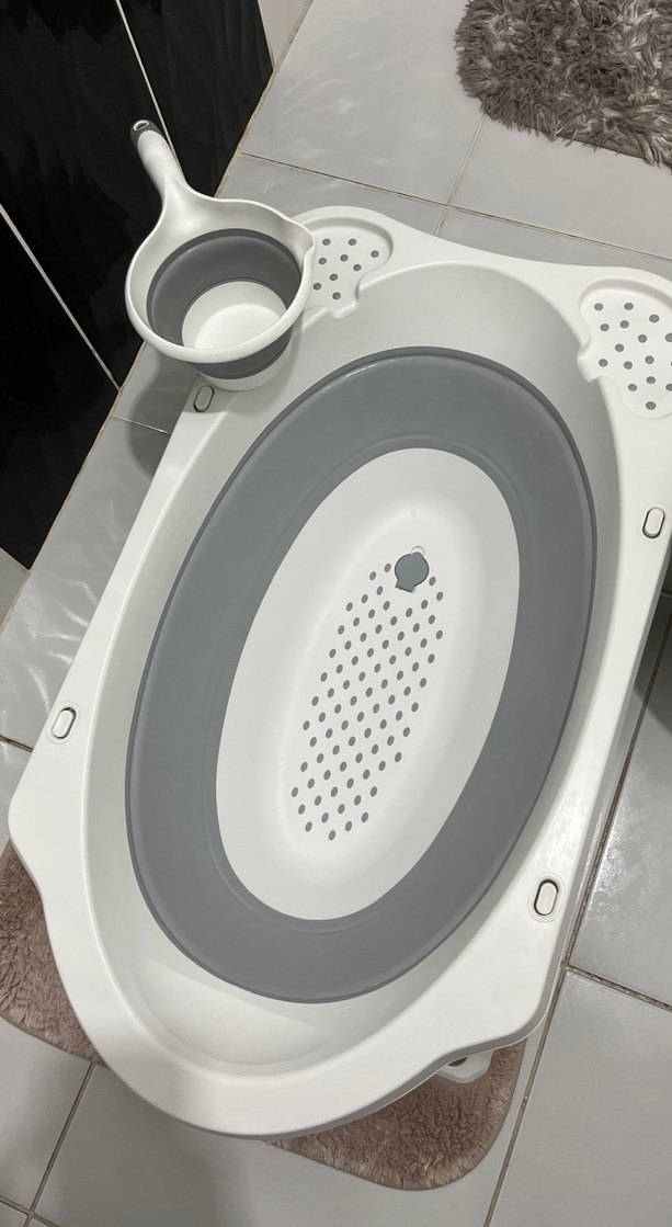 Katlanabilir Bebek Küveti ve Seti - Görsel 3