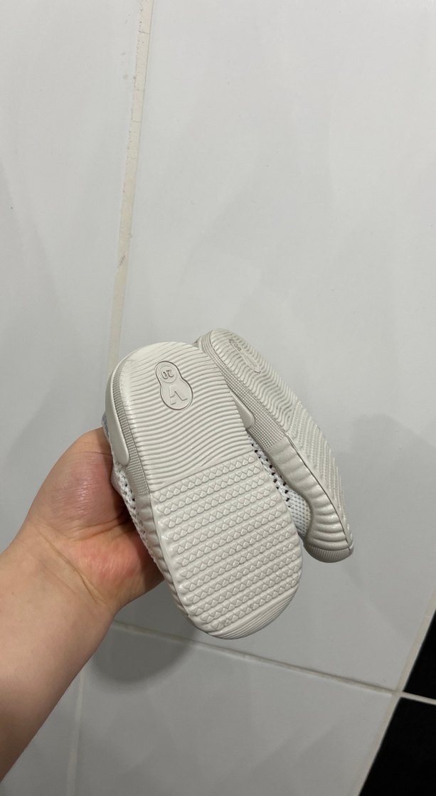 Erkek Bebek İlk Adım Ayakkabısı Velcro Beyaz - Görsel 3