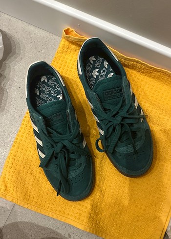 Adidas Koyu Yesil Retro Sneaker