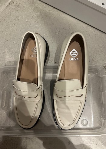 Desa Desi Krem Loafer Siklik Ve Rahatlik Bir Arada