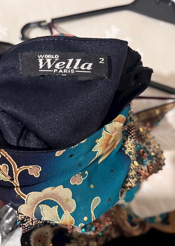 Wella Paris Bohem Desenli İpeksi Esarp
