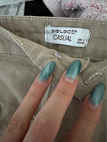 s Beden camel Renk select mini etek